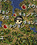 チョンアン近辺の地図